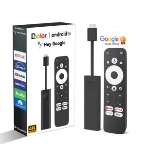 Dcolor GD1 Google 인증 Android 11 4K BT 음성 원격 S905Y4 AV1 2GB RAM 16GB ROM 5G WiFi 스마트 안드로이드 TV 박스 TV 스틱
