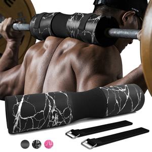 1PC/1pair 스쿼트 패드 바벨 패드 스쿼트 런지 엉덩이 추력, 목 어깨 보호 패드 지원 폼 스폰지 바 패드
