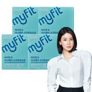 동국제약 마이핏B 이너케어 시크릿유산균 250mg x 30캡슐(7.5g) 4박스