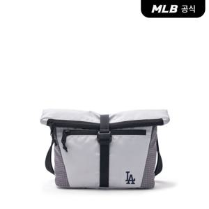 [MLB공식] 베이직 고프코어 크로스백 LA (L.Grey)