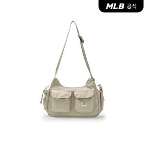 [MLB공식] 베이직 고프코어 포켓 숄더백 BOS (Sand)