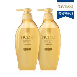 NEW 츠바키 프리미엄 볼륨 & 리페어 샴푸 450ml 2개