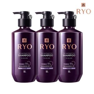 ★아모레15품목 10%추가할인!★ 려 자양윤모 9EX 탈모증상전문케어 샴푸  400ML 3입 (옵션)