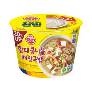 오뚜기 컵밥 황태콩나물해장국밥 301.5g x 12개