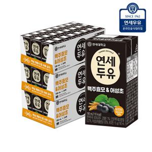 연세두유 맥주효모 어성초 두유 190ml x 72팩