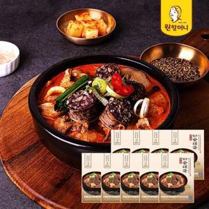 [기타][원할머니] 깊고진한 얼큰 순대국 600g x 9팩
