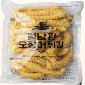 오징어튀김 월남관 떡볶이 냉동식품 간편 가정용 업소용 분식 대용량 식자재 1kg