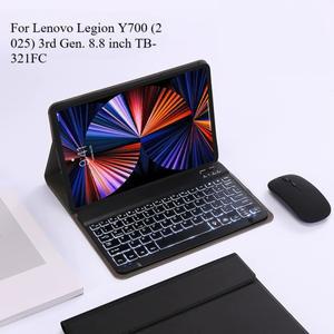 Lenovo Legion Y700 3세대 8.8인치 TB-321FC 키보드 케이스 탭용 분리형 가죽 커버 2025