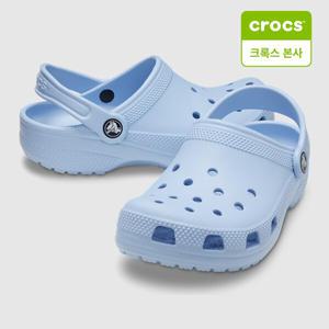 [크록스 본사] 클래식 클로그 키즈 블루 칼사이트 남여공용 (206991-4NS)