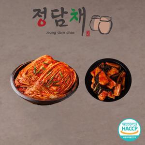 정담채 포기김치 7kg + 별미총각김치 3kg (총10kg)
