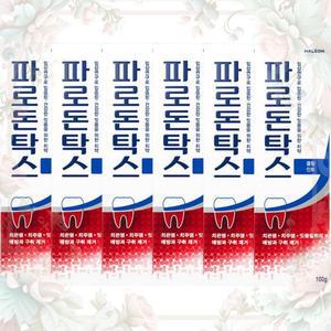 [부광약품] 파로돈탁스 쿨링민트 100g 6개 잇몸 불소 치약 코스트코