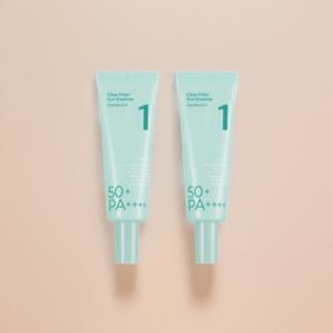 넘버즈인 1번 청초 진정맑은 물막선크림 50ml 2개