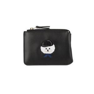 비욘드 클로젯 X 매니퀸 ILP 로고 카드지갑 블랙
