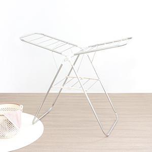 이지라이프 스텐 접이식 빨래건조대 화이트