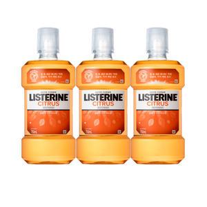 리스테린 시트러스 750ml X3개