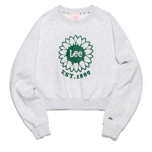 [기타]리 우먼 크롭 플라워 맨투맨 LE2303CR64-LG