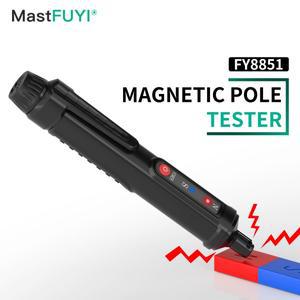 MASTFUYI FY8851 마그네틱 폴 펜 극성 테스터 N/S 검출기 자석