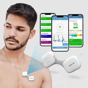 휴대폰 분석 24시간 심장 모니터 홀터 Ecgs EKG 기계 휴대용 레코더 웨어러블 무선 심전도