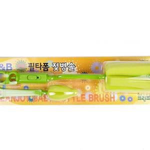 [RGP4O032]폼헤드 회전 젖병솔 실리콘솔 젖병세정용품