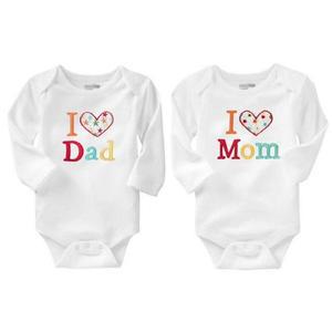 [RGP8N629]LOVE MOM DADDY 바디수트2종세트 2 300130 롬퍼