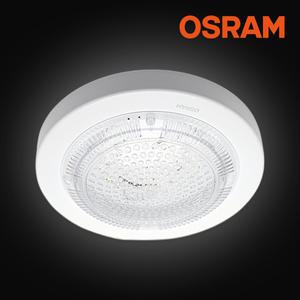 오스람 LED 직부등 원형 15W 현관 복도 계단 베란다 조명