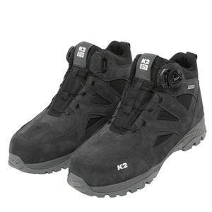 K2 Safety K2-67S 블랙 안전화 6인치 다이얼 작업화