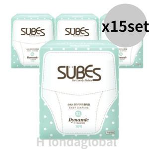 슈베스 다이나믹 슬림 팬티 공용 특대 기저귀 18매X60팩