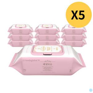 클레보스 아기 물티슈 신생아 순면 캡형 70매 50팩