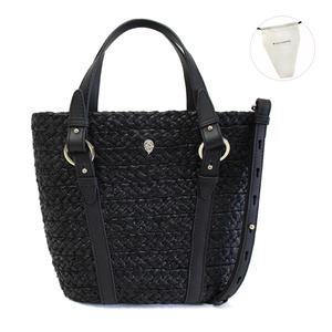헬렌카민스키 여성 피니밀 S 브리들 스몰 토트백 라피아 BAG51190-CB