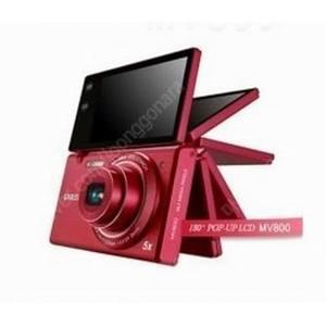 Red Color 셀카지존  한효주 미러팝  삼성 VLUU-MV800+메모리32GB+케이스