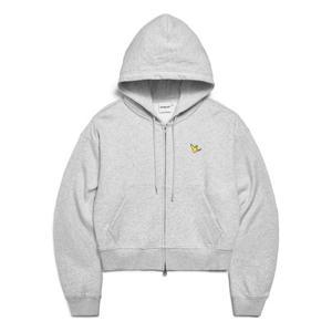 [택가 79,000원][마크곤잘레스]엔젤 자수 우먼스 크롭 후드집업 - M/GREY