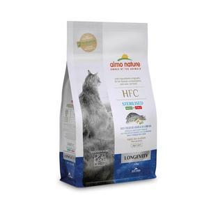알모네이쳐 고양이 사료 HFC 롱제비티 스테럴라이즈드 농어&도미 1.2kg