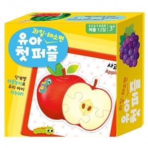 유아 첫 퍼즐 - 과일 채소