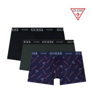 [게스언더웨어](타임스퀘어점패션관)베이직로고 남성드로즈 3종세트 GDMDR861863867