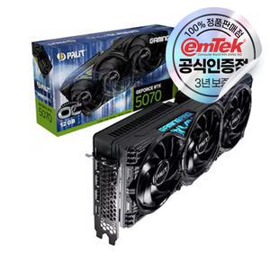 PALIT 지포스 RTX 5070 GAMINGPRO OC D7 12GB 이엠텍