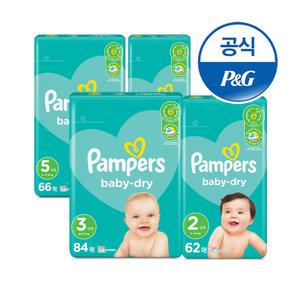 [특별시선] 팸퍼스 베이비드라이 밴드형 기저귀 1박스