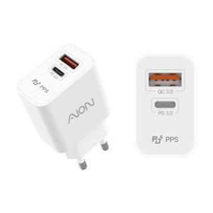 AION PPS PD 25W 3.0 가정용 초 고속 충전기 2Port 본체 C타입 USB 듀얼