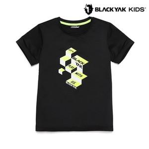 [블랙야크(키즈)] BKU헤롤드티셔츠 1BKTSM1930_BK