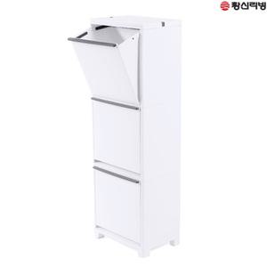 프랑코 스탠드 분리수거함 3단 60L (352 x 270 x 1145 mm)