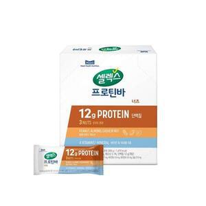 셀렉스 프로틴바 너츠 50g x 6개 4박스