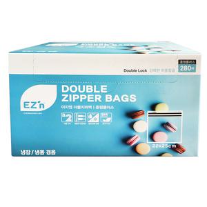 이지엔 더블지퍼백 중형플러스 280매