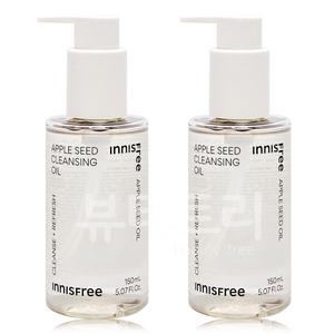 이니스프리 애플씨드 클렌징 오일 150ml + 150ml