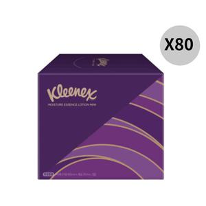 크리넥스 보습에센스 로션 미니 각티슈 140매 8입 X10