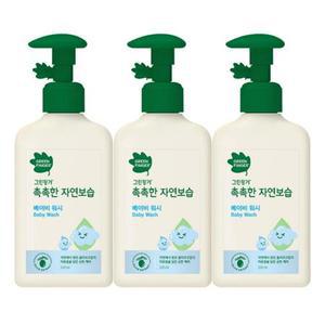 그린핑거 촉촉한 자연보습 베이비 워시 320ml x 3개