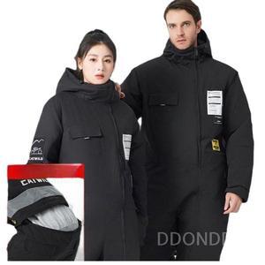 일체형 방한복 겨울 방한 작업복 보호복 겨울작업복 배달복 스키복