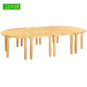 교구샘 어린이 원목 열린 책상 원목다리-고무나무H720 H73-1