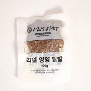 맘앤펫 리얼 영양 닭발 저칼로리 강아지 고양이 특식100g
