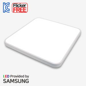 LED 방등 하이엔 삼성칩 사각 방등 60W 플리커프리 안방등 거실등 전등 특가