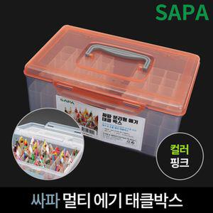 싸파 분리형 에기 태클 박스낚시 루어케이스 상자 형박스 낚시용 바다 정리