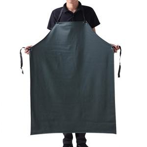 PVC원단 튼튼한 식당앞치마 업소용 방수앞치마 물청소 원피스앞치마